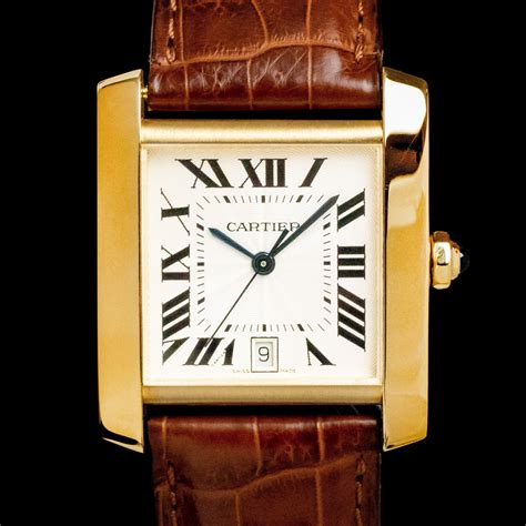 cartier french tank watch prezzo|vintage cartier tank francaise watch.